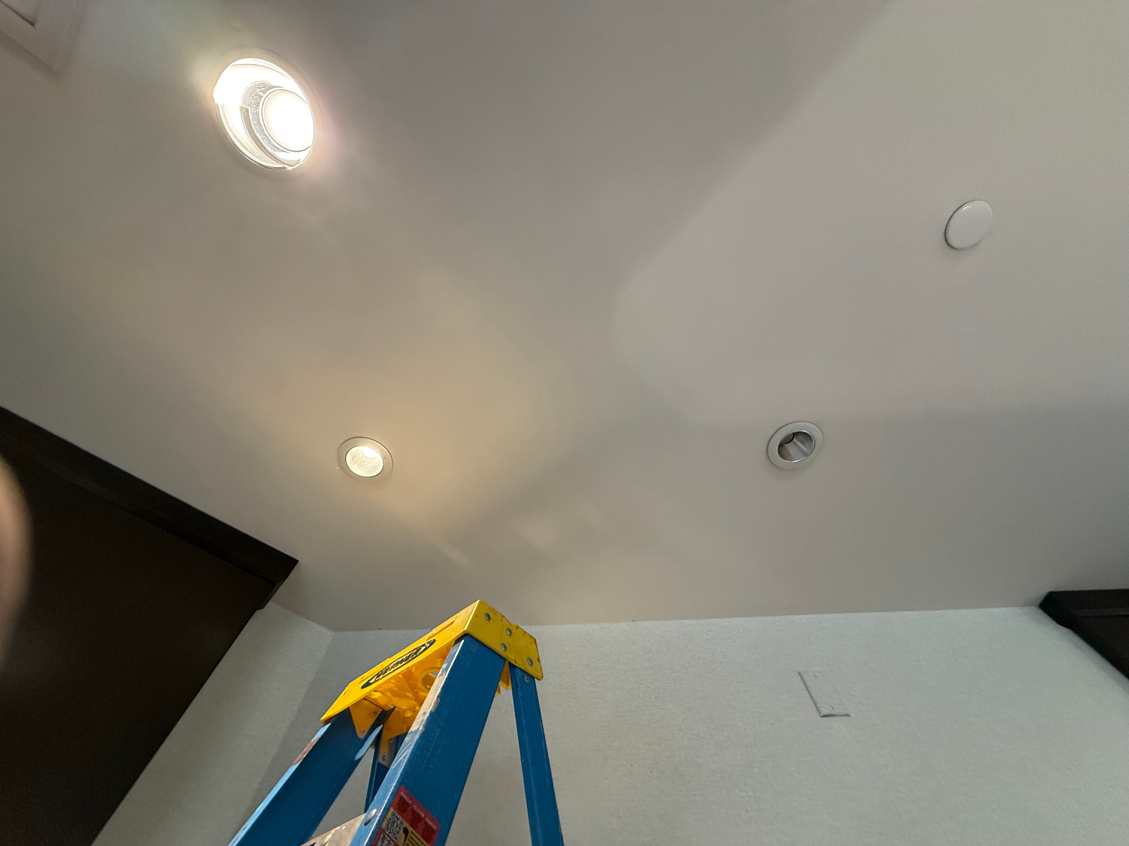 Recessed Lighting — Mid-Install