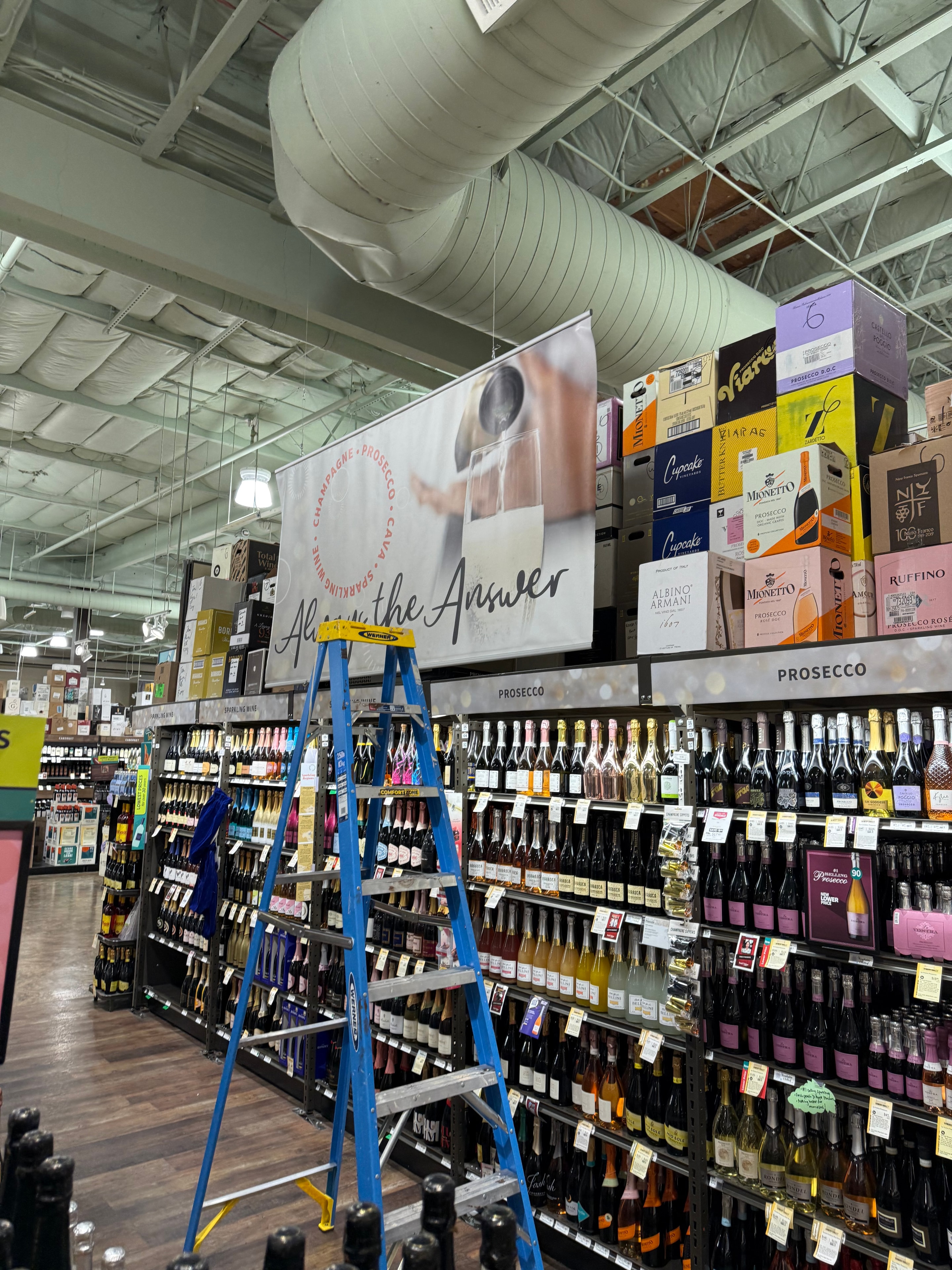 Total Wine & More — Overhead Maintenance